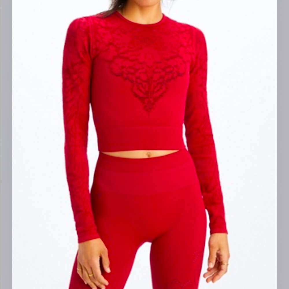 Fabletics Seamless Two Piece Workout Set